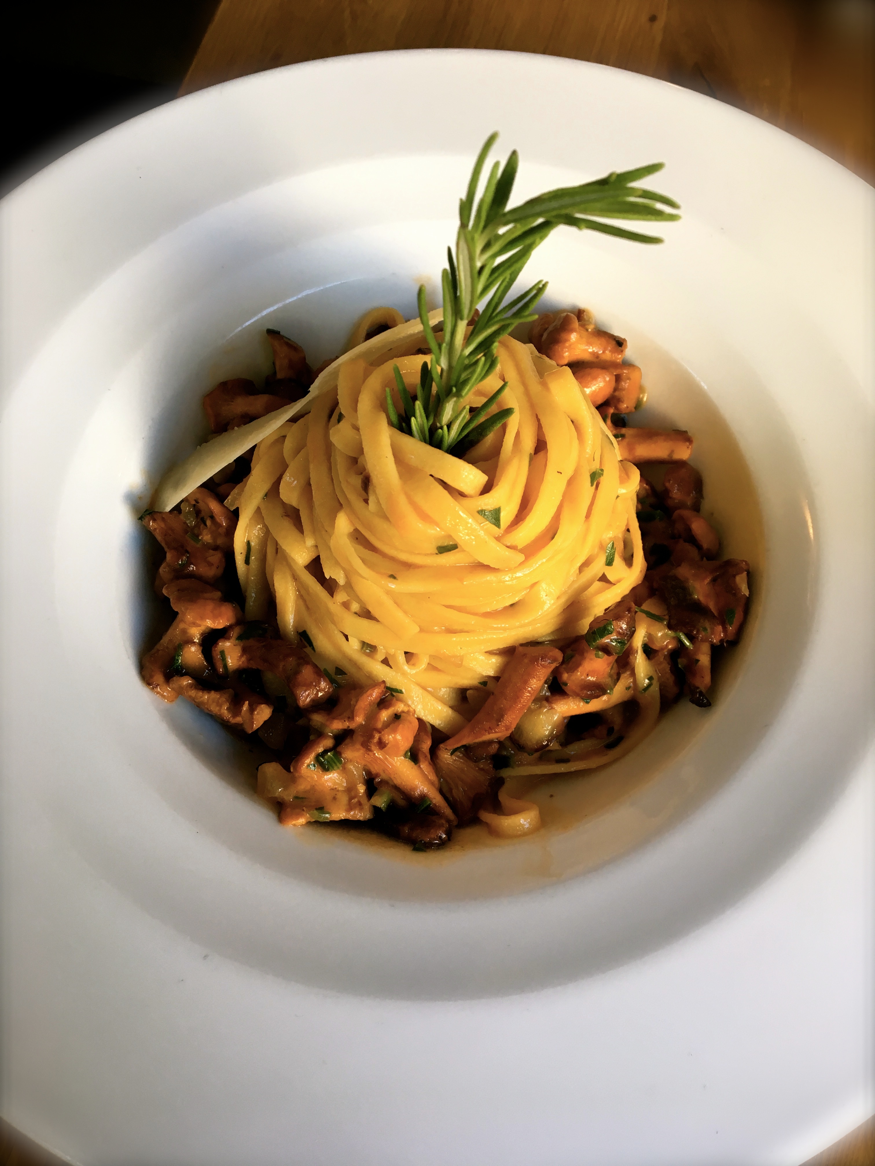 Hausgemachte Fettuccine